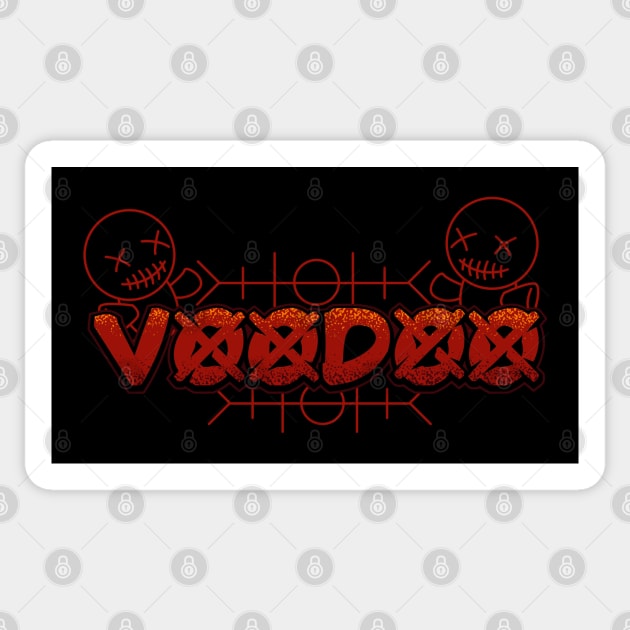 voodoo Sticker by Chack Loon